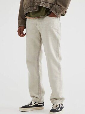 BDG 90s Vintage Slim Fit Jean in Cream 100% Cotton